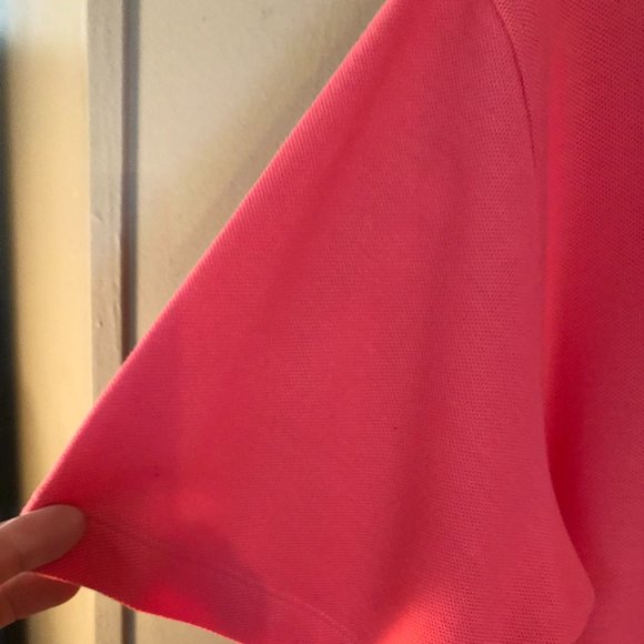 CB Plus women's coral polo Size 1X - Picture 3 of 5